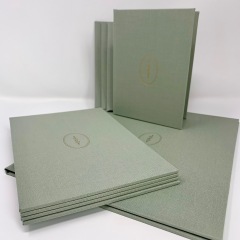Variety of Panels and Folders  for Menu Backers and Vow Booklets