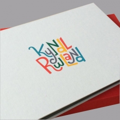 Portfolio with 5 color Screen Printing