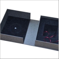 Clamshell Box with cavity and inset for CD