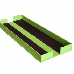 Extra Long Clamshell Box covered in Lime